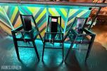 3 stk. IKEA BLÅMES barnestoler / høye barnestoler – svart 