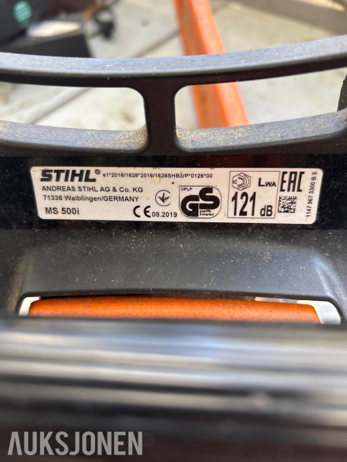 2019 Stihl Ms500i