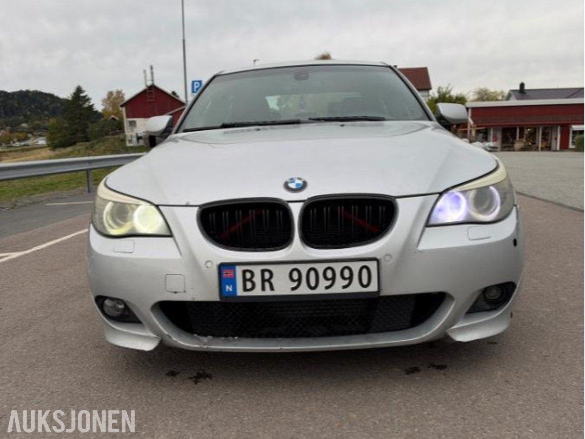 2007 BMW 520D 163HK AUTOMAT M SPORT FACELIFT NATTPAKKE