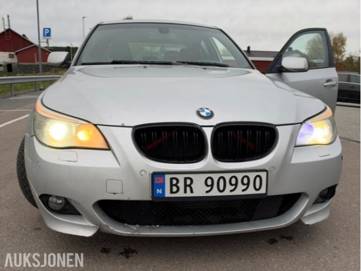 2007 BMW 520D 163HK AUTOMAT M SPORT FACELIFT NATTPAKKE