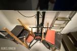 Grundig flatskjerm-TV med gulvstativ