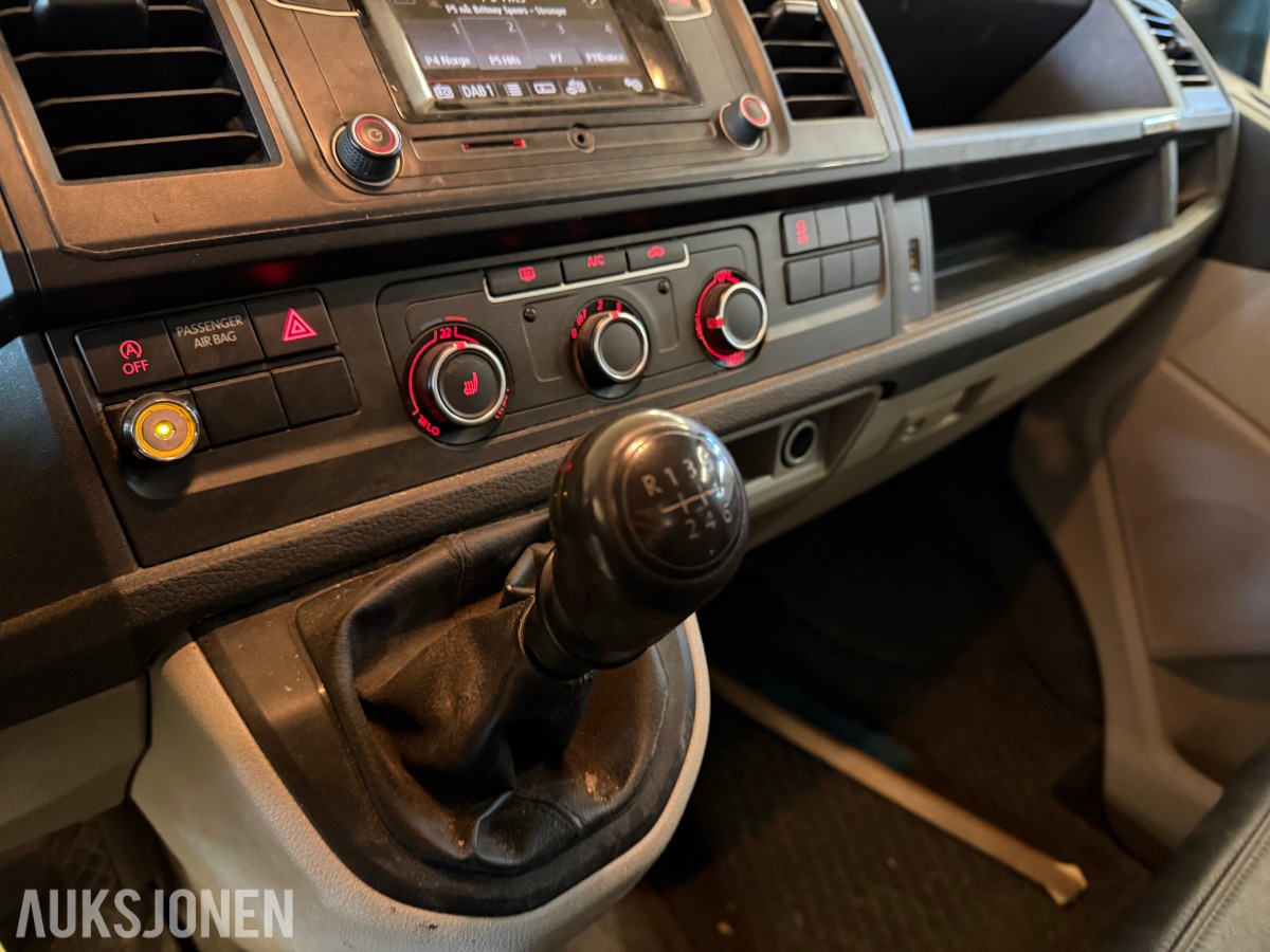 2017 VOLKSWAGEN TRANSPORTER 2,0 TDI 4MOTION WEBASTO HENGERFESTE
