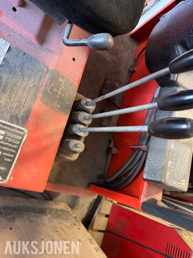 1994 Linde E15Z-02 elektrisk motvektstruck med gafler