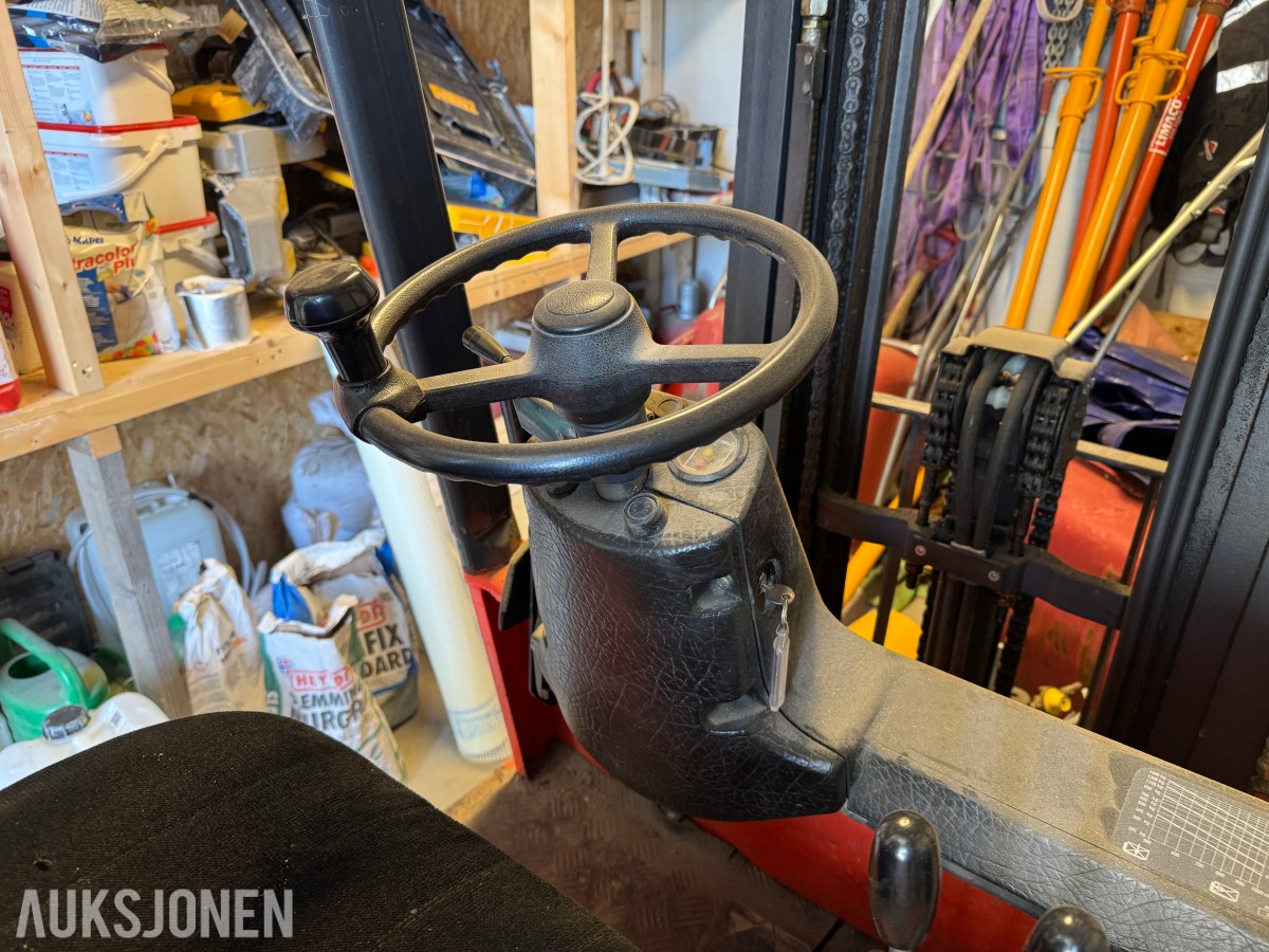 1994 Linde E15Z-02 elektrisk motvektstruck med gafler