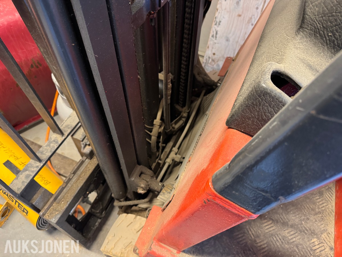 1994 Linde E15Z-02 elektrisk motvektstruck med gafler