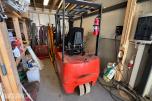 1994 Linde E15Z-02 elektrisk motvektstruck med gafler