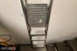 Sammenleggbar trappestige i aluminium – 4 trinn 