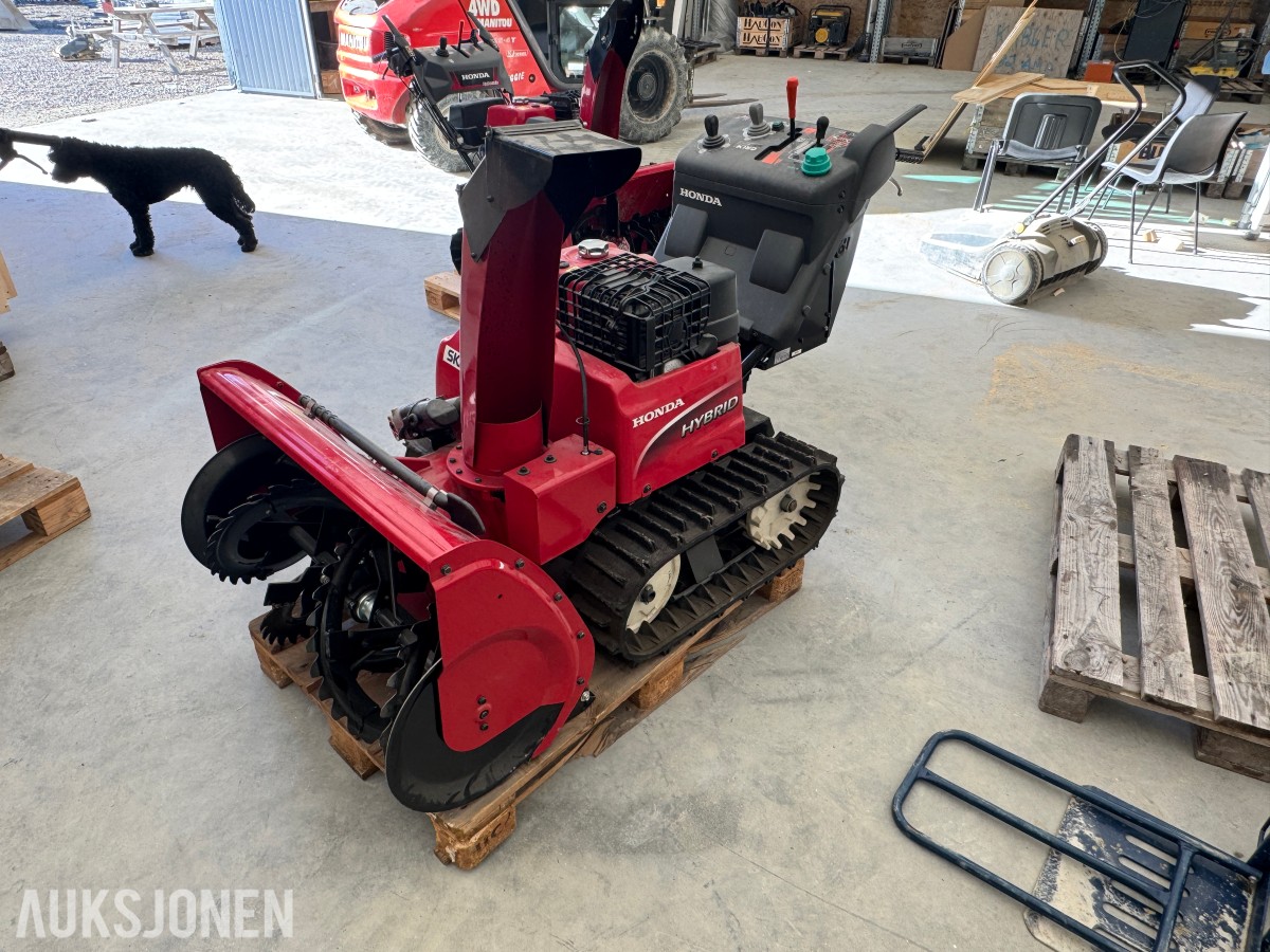 2020 Honda HSM1390iK2 ETDR hybrid beltegående snøfreser.