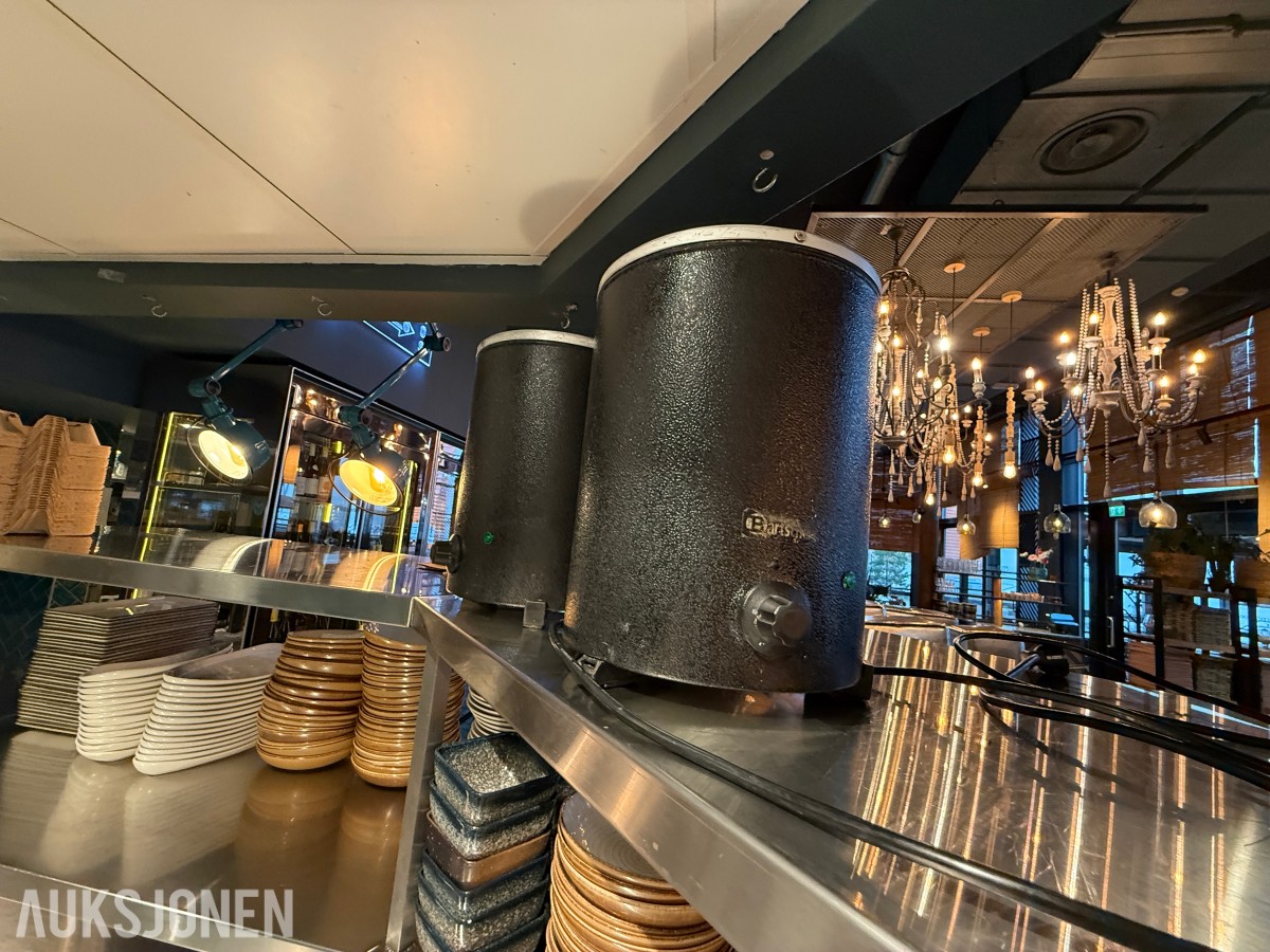 2 stk. Bartscher RDS-57 tallerkenvarmere – 300W 