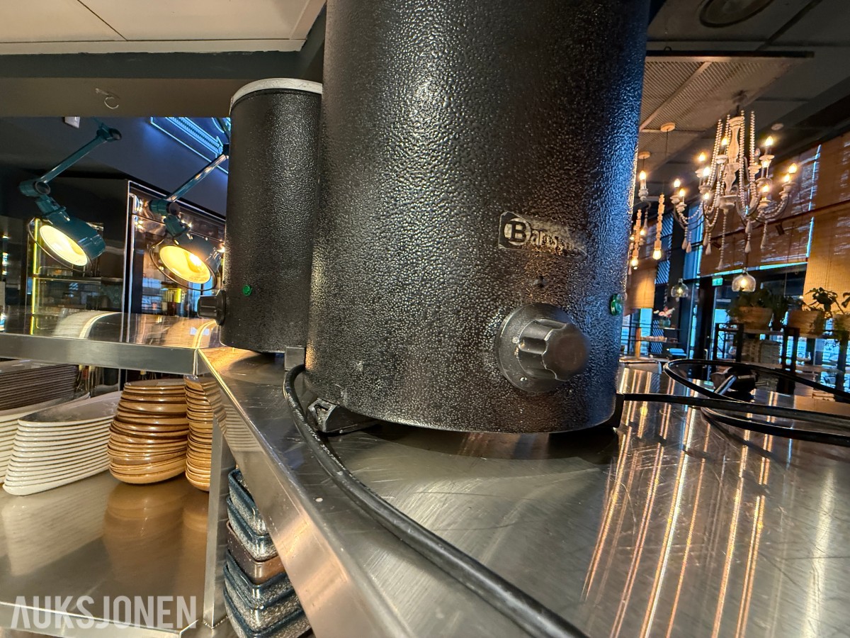 2 stk. Bartscher RDS-57 tallerkenvarmere – 300W 
