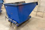 Tippcontainer åpen for truck - På hjul