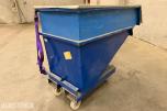 AJ åpen tippcontainer for truck med hjul