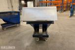 AJ åpen tippcontainer for truck med hjul