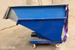AJ åpen tippcontainer for truck med hjul