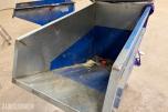 AJ åpen tippcontainer for truck med hjul