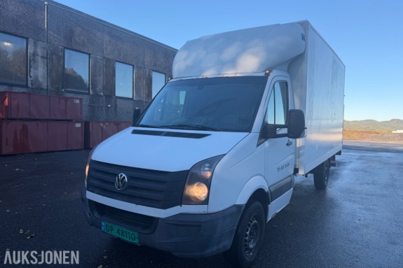 2014 Volkswagen Crafter 35 skapbil - EU-Godkjent - Fabrikkoverhalt byttemotor 2022 - Zepro bakløfter 750 kg - Servicehefte - 550 884 km