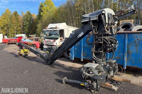 2022 - Jonsered J1088S 79 tømmerkran 2022 - Grabb og rotator - Betjeningssete med tak - Sakkyndig kontroll 2025