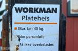 WORKMAN PROFF Plateheis
