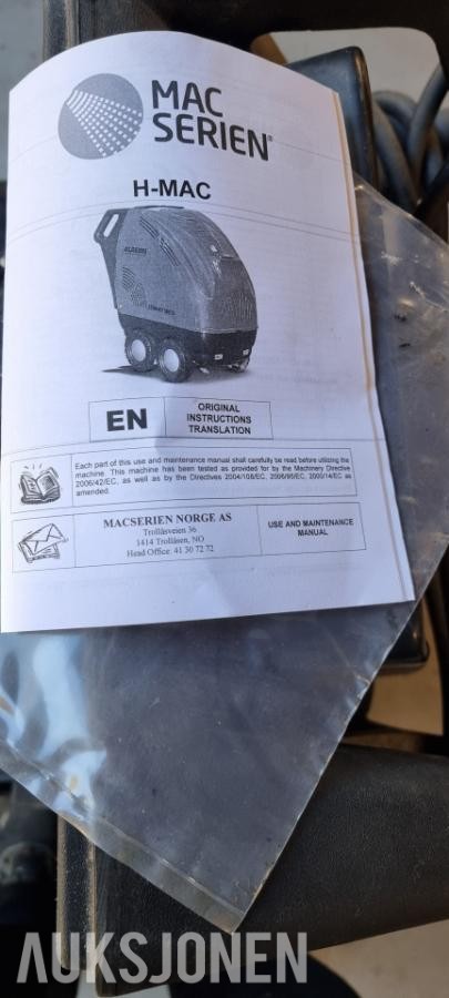 Mac serien Varmtvannsvasker H-mac 15/200