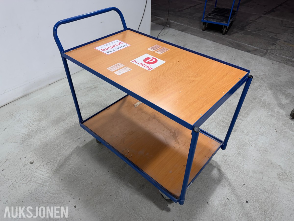 3 stk transportvogner