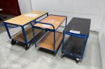 3 stk transportvogner