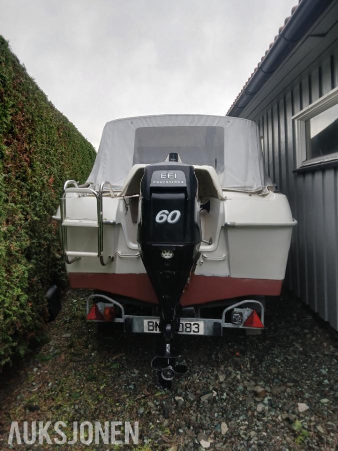 1984 Skibsplast 490 HT med 2007 Mercury efi 60