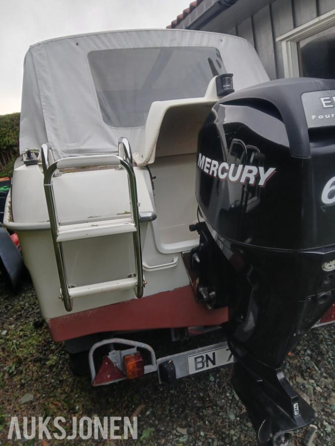 1984 Skibsplast 490 HT med 2007 Mercury efi 60