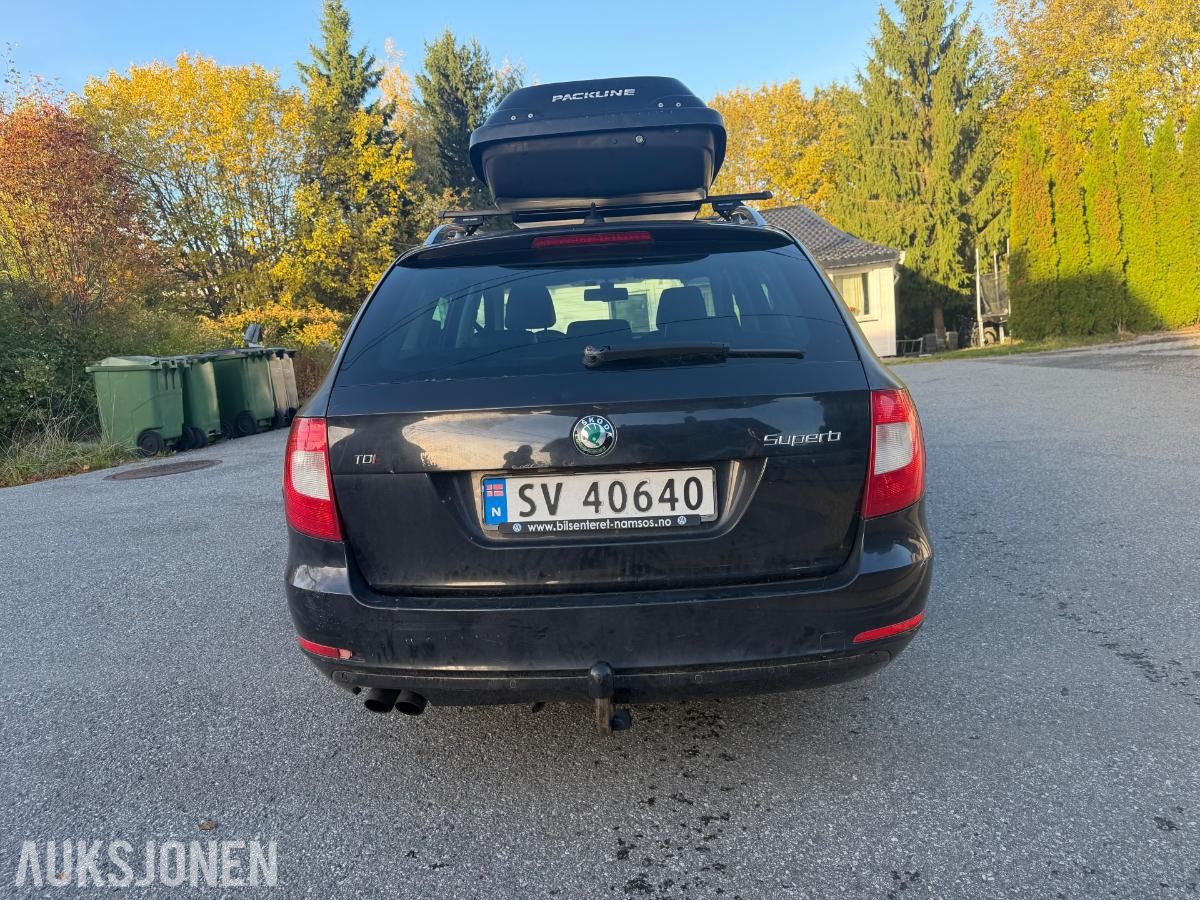 2013 SKODA SUPERB 2.0 TDI 140HK DSG EU-OK 10.28 MINNESETE