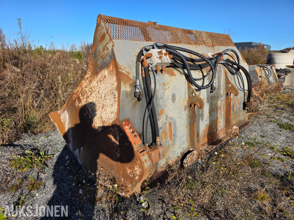 Sikteskuffe/sorteringsskuffe hydraulisk-BM feste