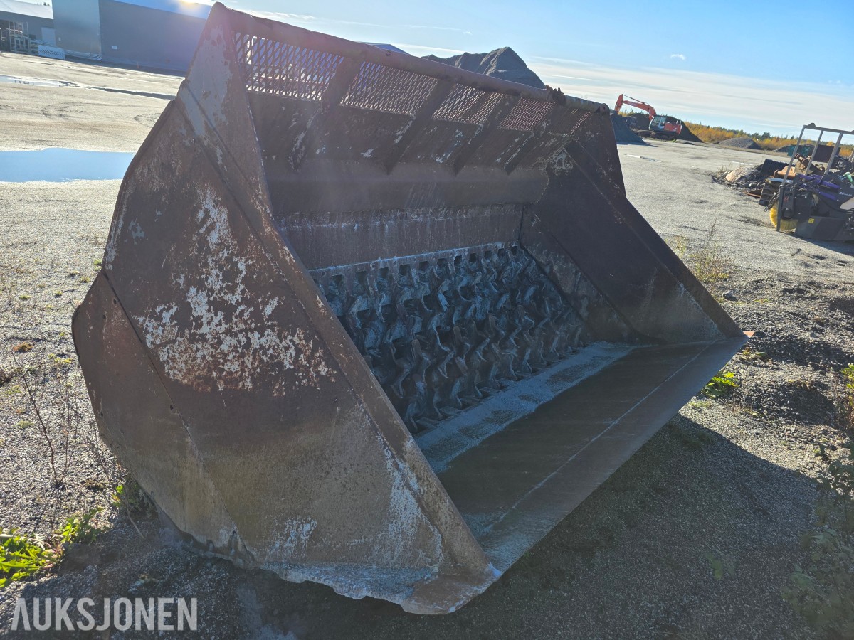 Sikteskuffe/sorteringsskuffe hydraulisk-BM feste