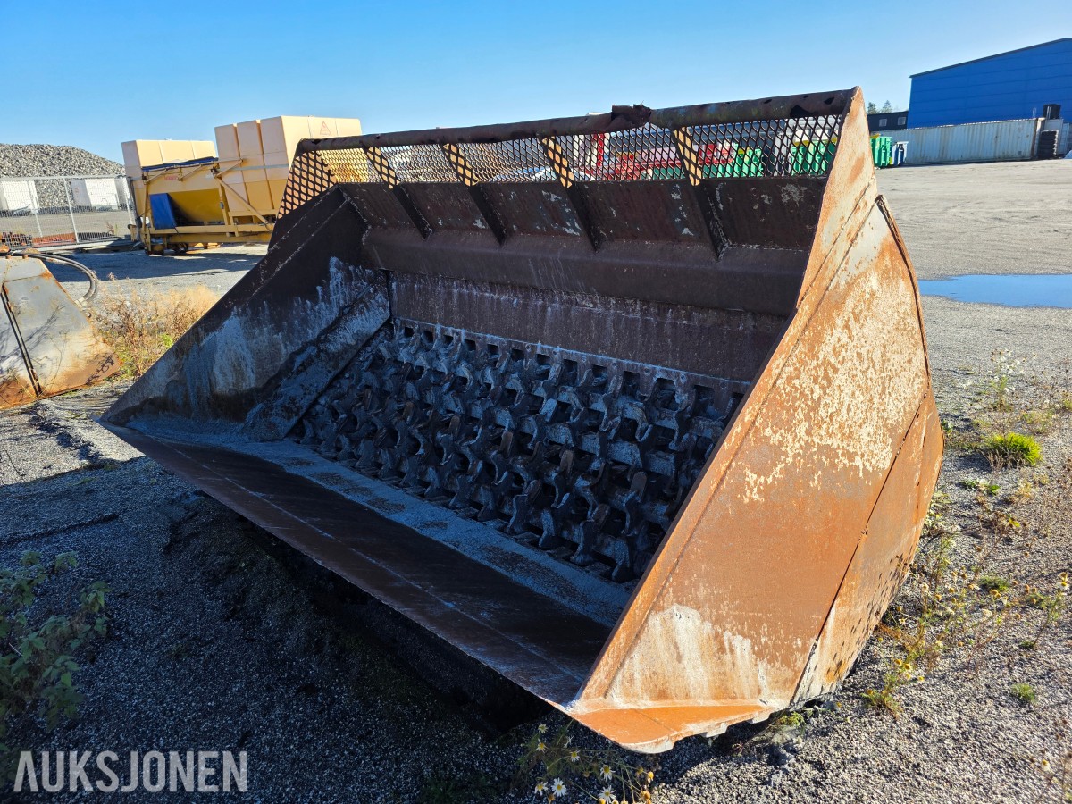 Sikteskuffe/sorteringsskuffe hydraulisk-BM feste
