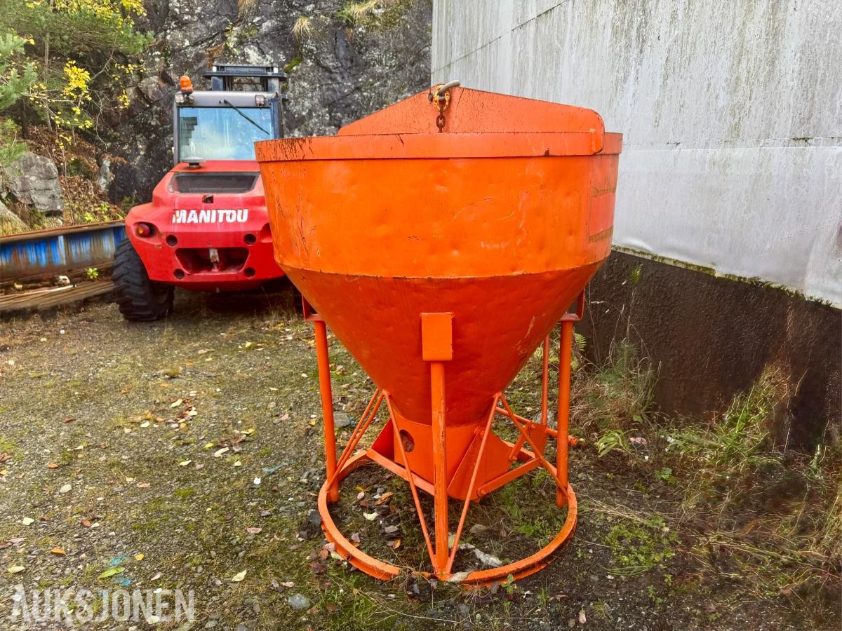 1998 SI-JO Betongtobbe – 1000 liter – Kranløft
