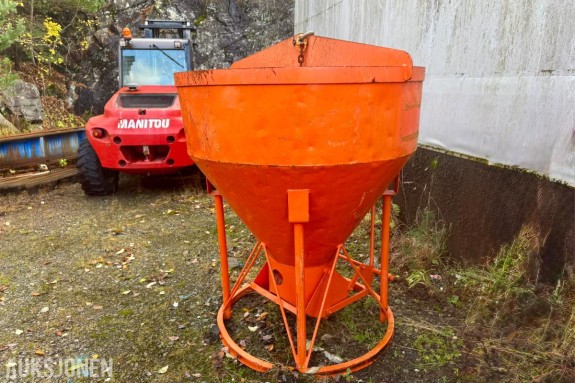 1998 SI-JO Betongtobbe – 1000 liter – Kranløft