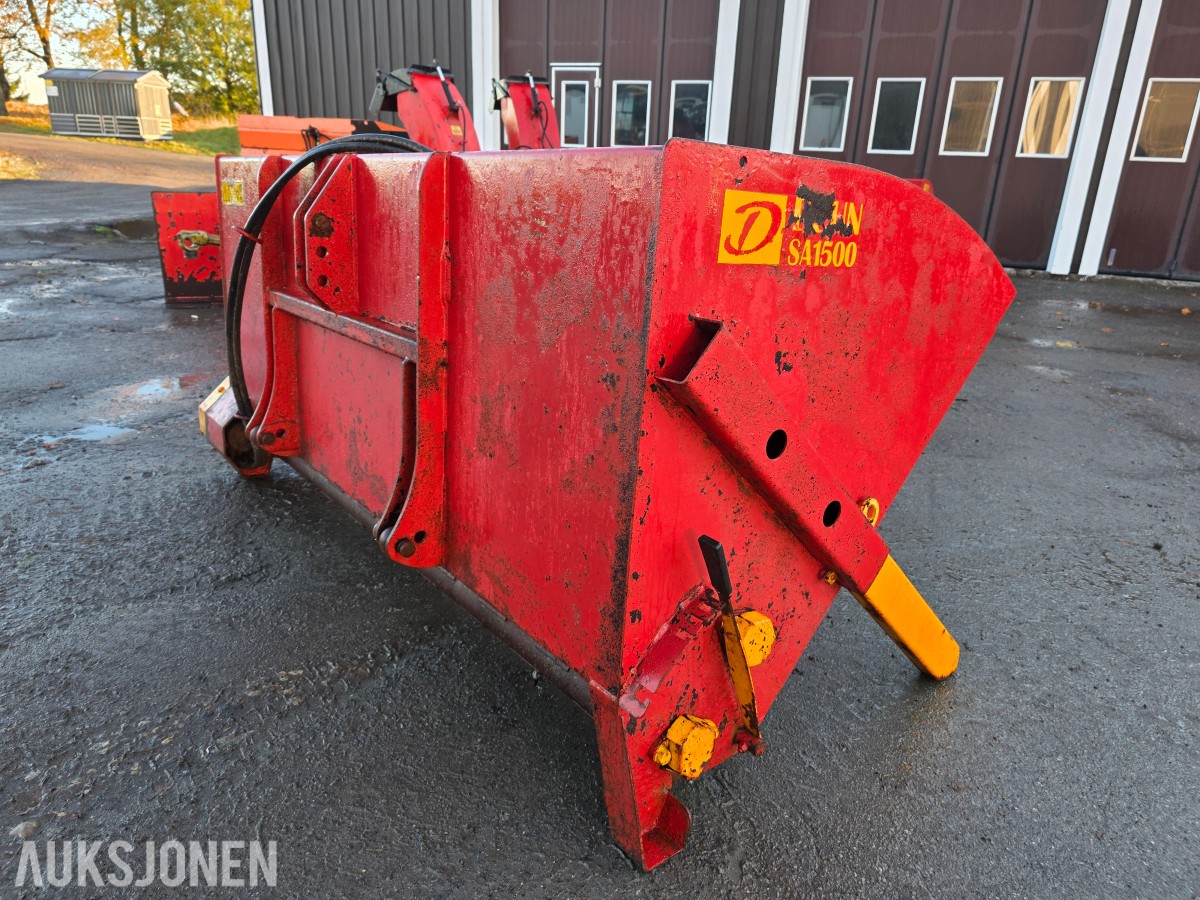 DUUN sandstrøer SA 1500 3 punktfeste