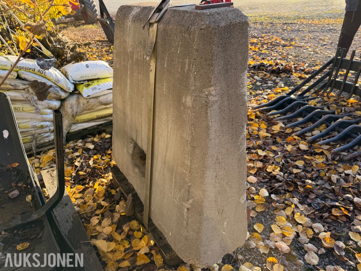 Betonglodd 3 punkt for traktor