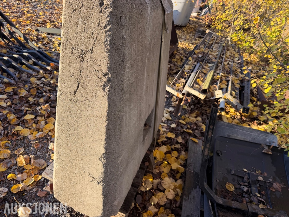 Betonglodd 3 punkt for traktor