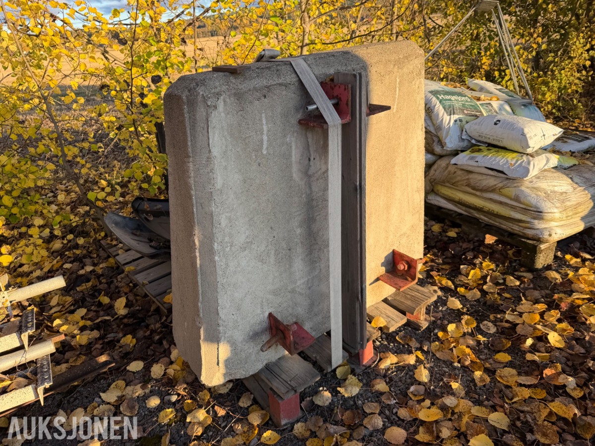 Betonglodd 3 punkt for traktor