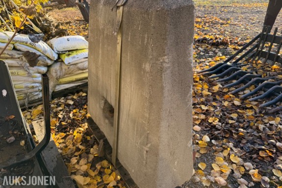 Betonglodd 3 punkt for traktor