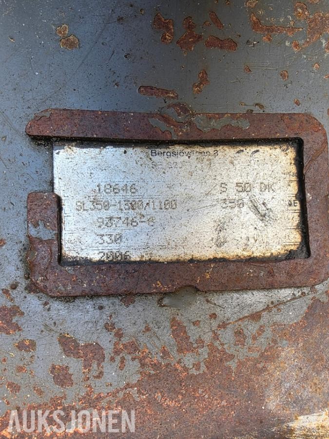 SL350 Hydraulisk pusseskuffe S50
