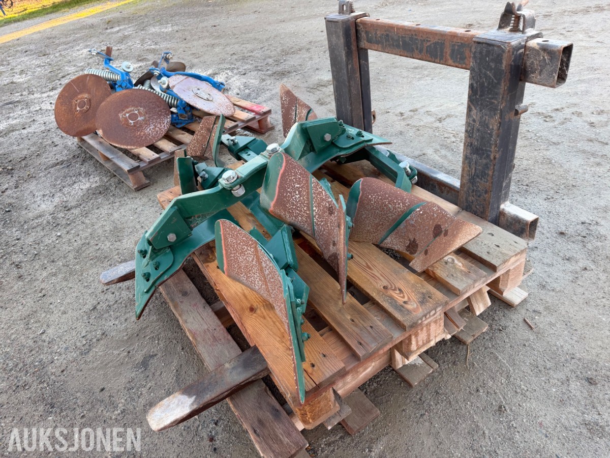 Vogel & Noot Vendeplog 8 stk. forploger (4 par) Ubrukte