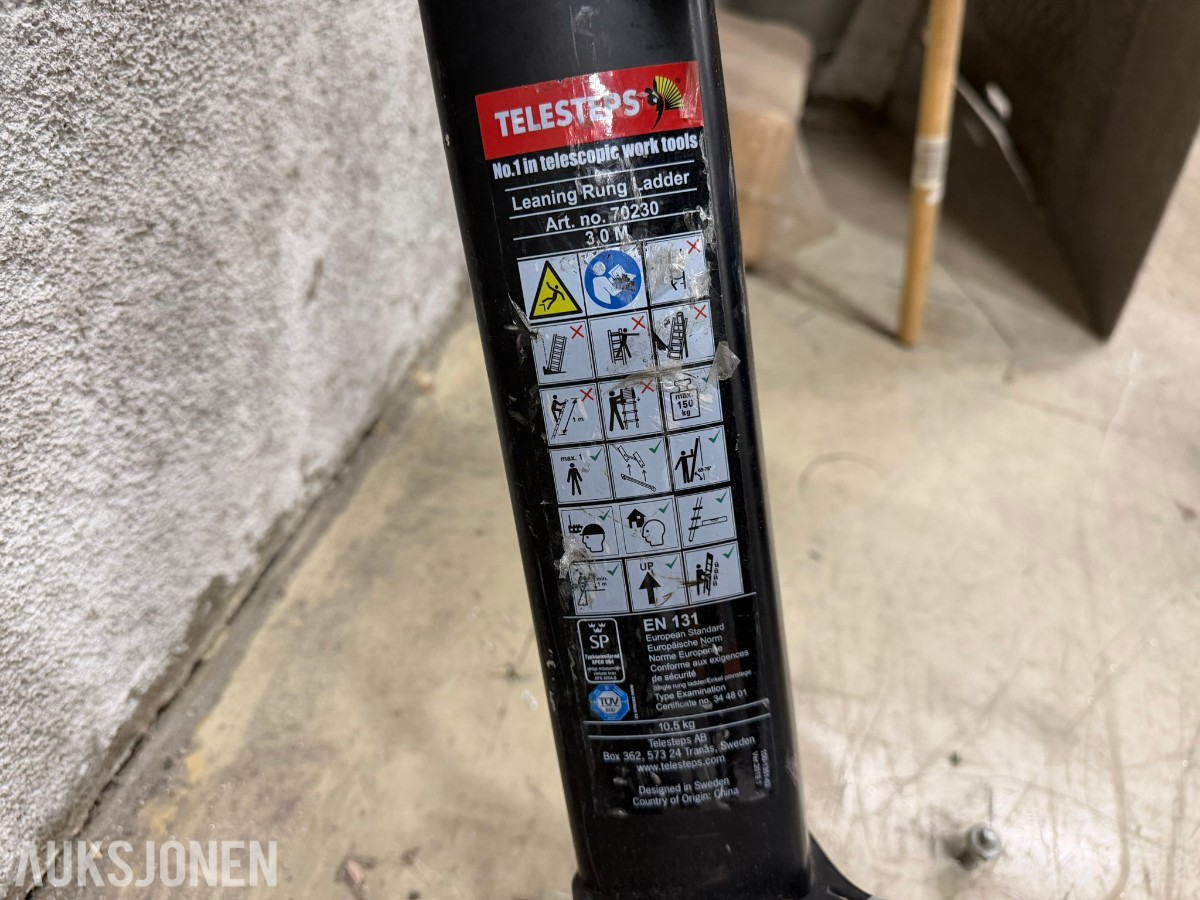 Stiger, teleskopstige, transporttralle og plattformtraller