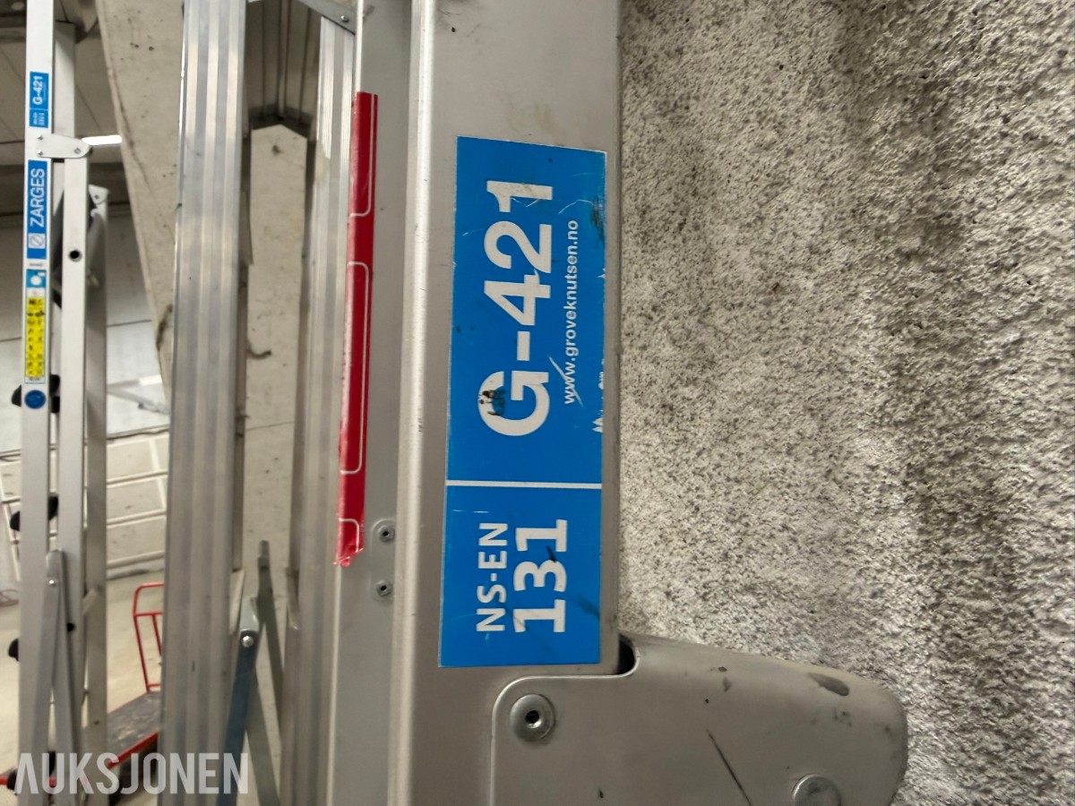 Stiger, teleskopstige, transporttralle og plattformtraller