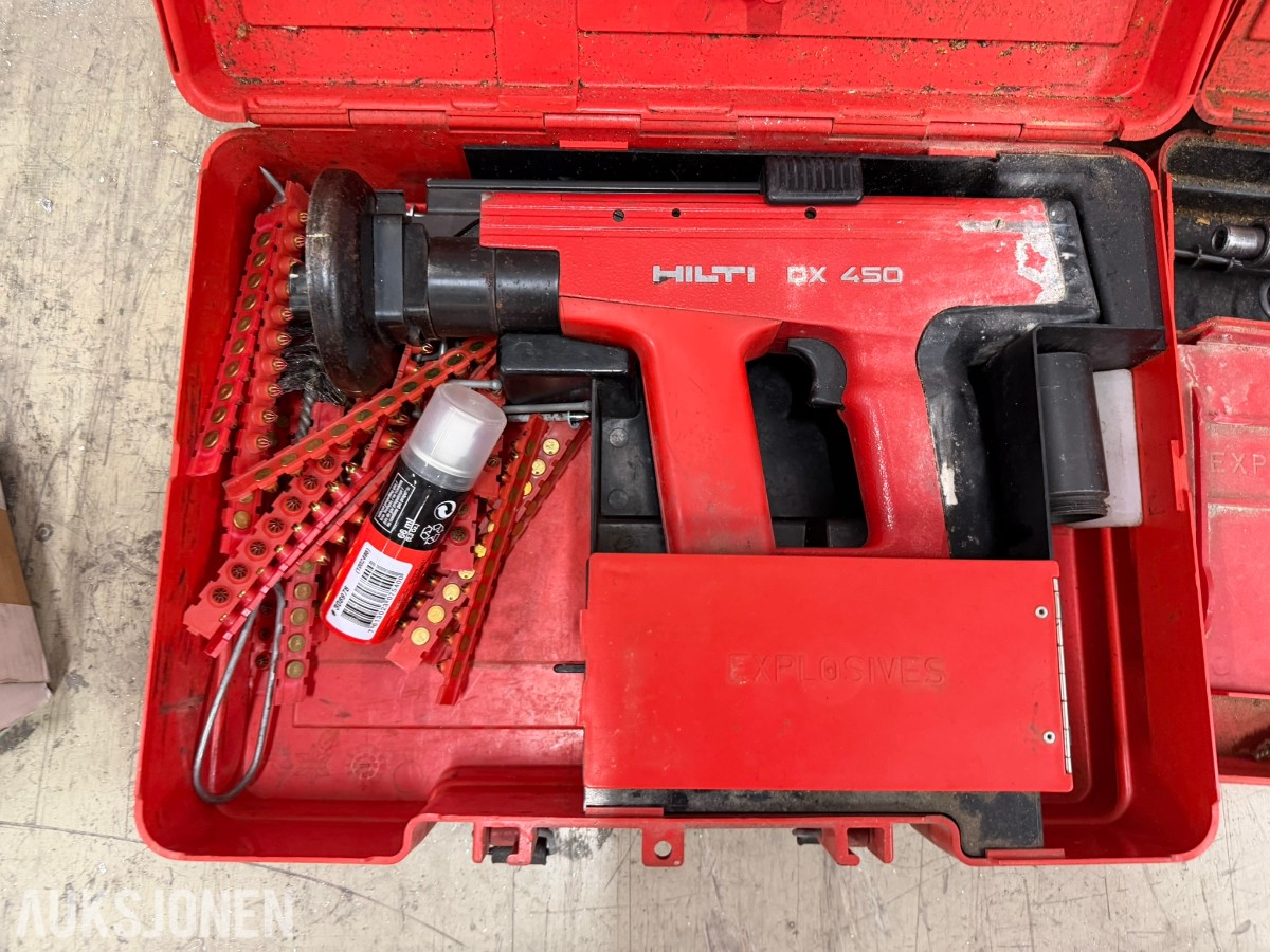 Hilti DX 450 og DX 350 boltepistoler