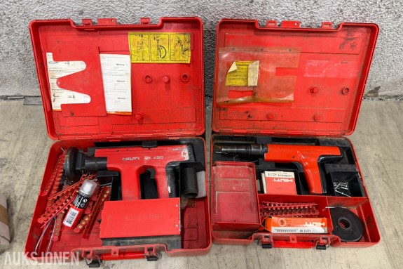 Hilti DX 450 og DX 350 boltepistoler