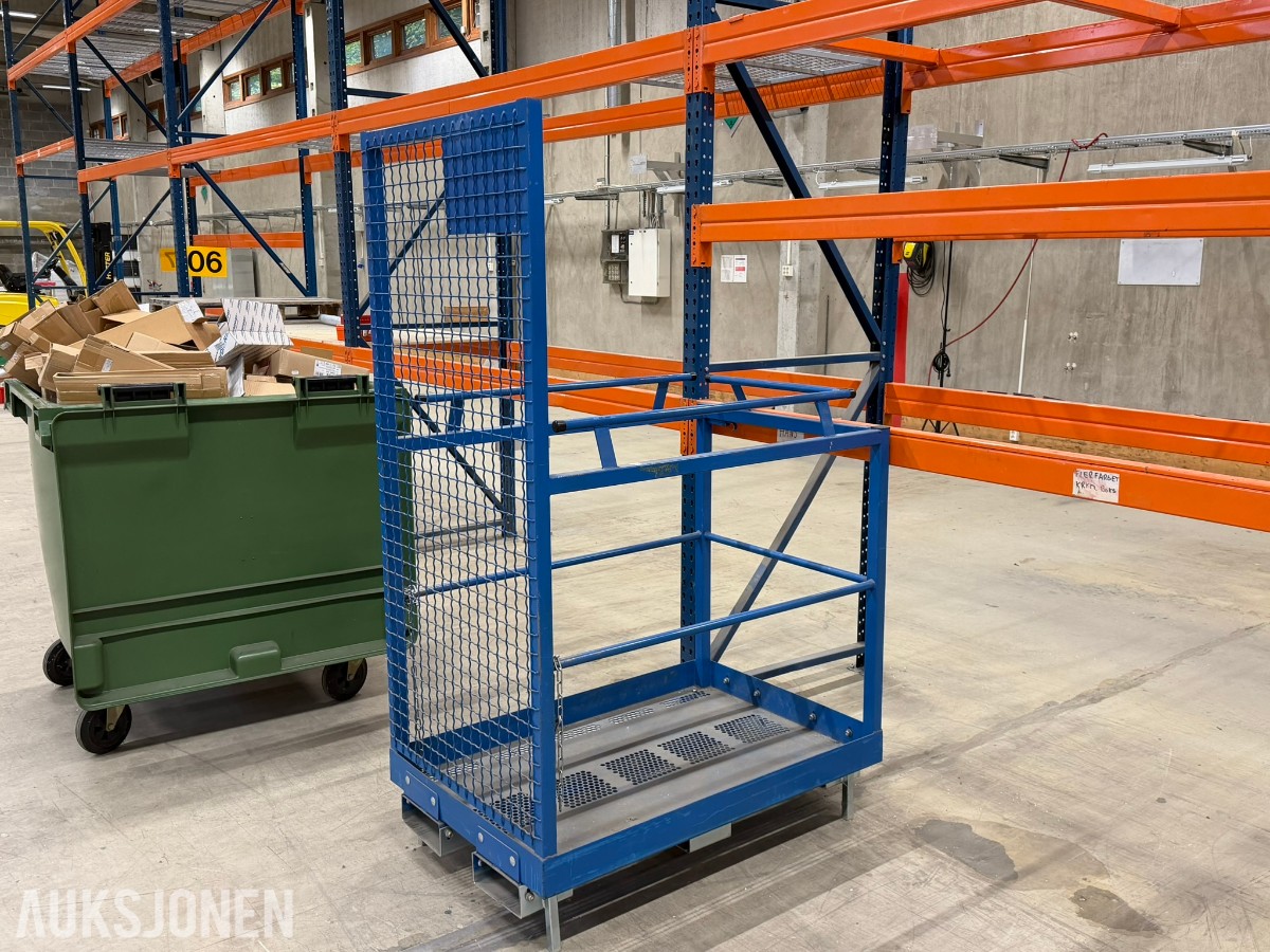 Arbeidskurv til truck – sikker personløftplattform