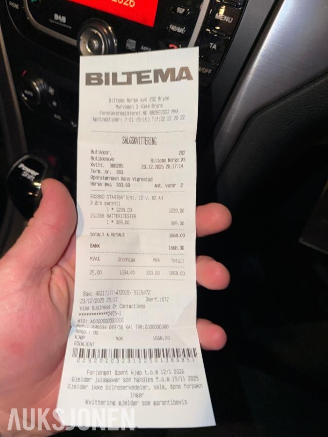 2013 Ford Mondeo 2.0 Diesel 140hk Automat, Webasto, Takluke, Hengerfeste