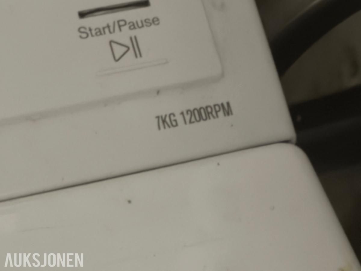 Electrolux toppmatet vaskemaskin 7KG