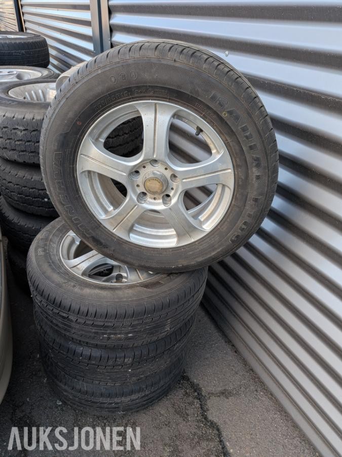 15" 5x112 Hjulsett  205/65-15 Minerva *Ingen minstepris*