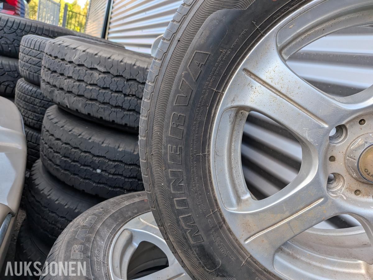 15" 5x112 Hjulsett  205/65-15 Minerva *Ingen minstepris*