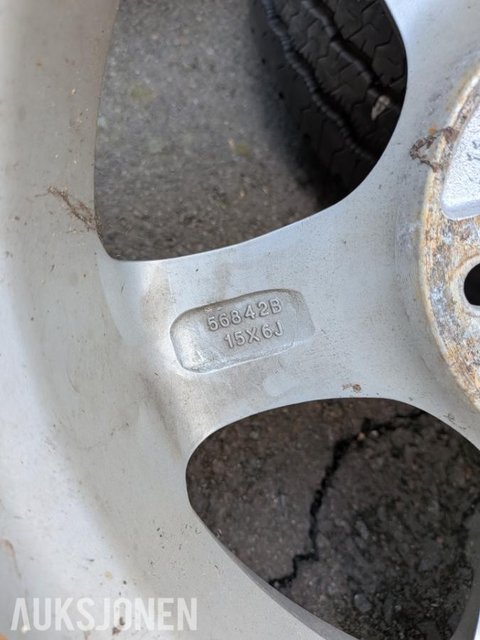 15" 5x112 Hjulsett  205/65-15 Minerva *Ingen minstepris*